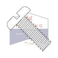 thumbnail image 1 of 4-40 x 5/8" Machine Screws | Slotted | Pan Head | Nylon | Natural (White) (Quantity: 2500), 1 of 3