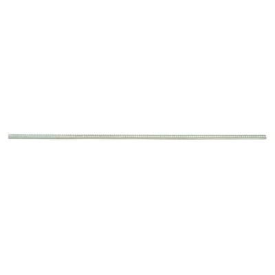 #4-40 x 6" Zinc Plated Grade 2 Steel Coarse Thread Threaded Rods TRS-114