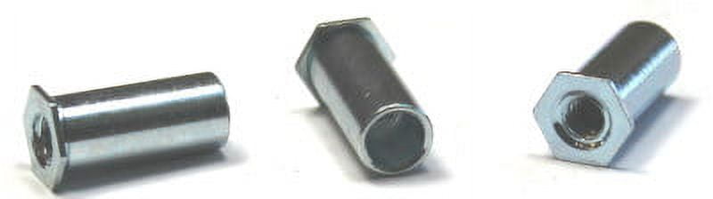 4-40 x 9/16" Self-Clinching Through Standoffs / Steel / Zinc - 1000 Piece Carton