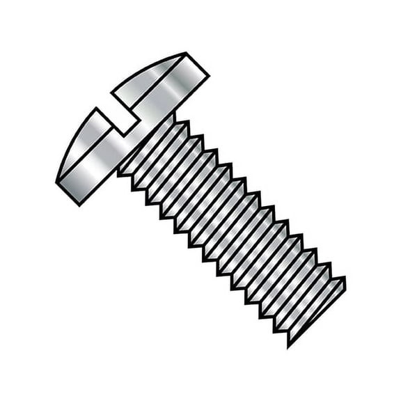 4-40X1/4 Slotted Binding Undercut Machine Screw Fully Threaded 18-8 Stainless Steel (Pack Qty 5,000) BC-0404MSB188