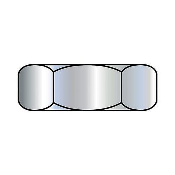 4-40X1/4X3/32 Coarse Thread Standard Pattern Hex Machine Screw Nut Zinc (Pack Qty 10,000) BC-04NH