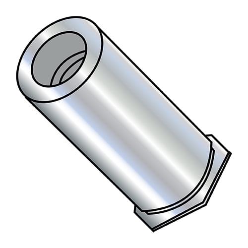 4-40X11/16 Self Clinching Standoff, Through Threads Hardened Steel Heat Treat Zinc (Pack Qty 1,000) BC-0411SCSO