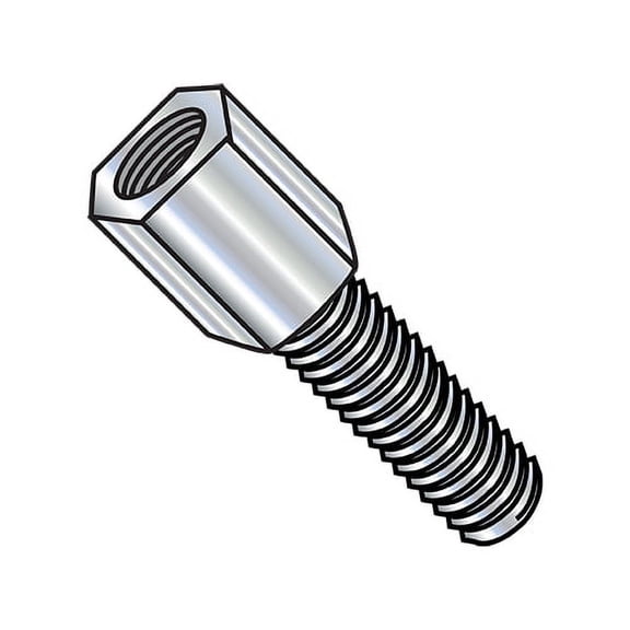 4-40X3/16 3/16 Hex Jackscrew Male Zinc (Pack Qty 2,000) BC-100304JM