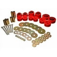 thumbnail image 1 of 4.4117R Hyper-Flex Body Mount Bushing Hardware Included Steel Polyurethane Zinc Oxide & Red - Ford Compact Truck 1998-2011, 1 of 1