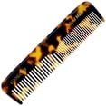 thumbnail image 1 of Giorgio G21 FineTooth and WideTooth Pocket Comb - Hair Styling Comb for Men and Women, Handmade Beard and Mustache Grooming Comb, Saw Cut and Polished Travel Grooming Tool, 1 of 12
