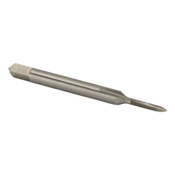 Drill America #4-48 UNF Tin-Coated 2 Flute Spiral Point Tap, Tap America
