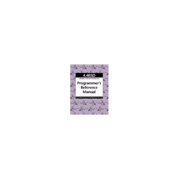 Pre-Owned 4.4BSD Programmer's Reference Manual (Prm) (Paperback) 1565920783 9781565920781