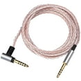 thumbnail image 1 of 4.4mm 3.5mm 2.5mm OCC Balanced Cable 4.3ft Compatible with Denon AH-MM400 MM200 MM300 Earphones, 1 of 2