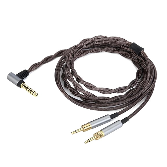 4.4mm 3.5mm 2.5mm OCC Nylon Upgrade Balanced Cable 4ft Compatible with Senns HD700 and Similar Models Headphones