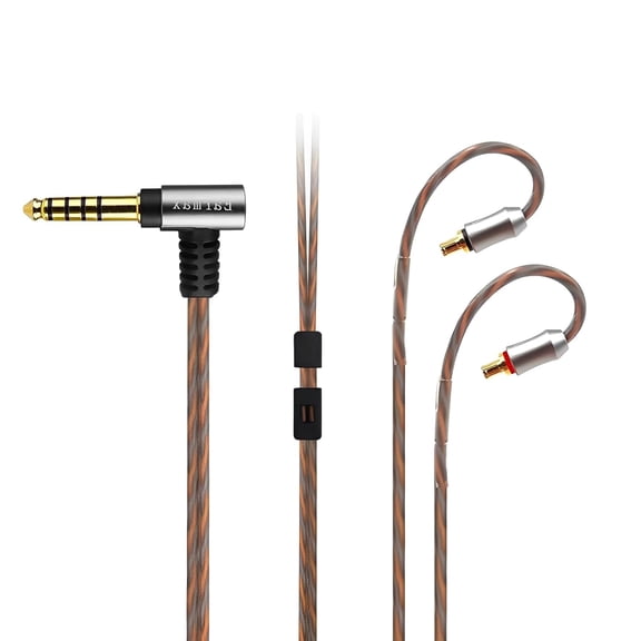 4.4mm 3.5mm 2.5mm to A2DC 6N OCC Balanced Cable 4ft Compatible with ATH-LS400 LS300 LS200 LS70 LS50 E40 E50 E70 Earphones