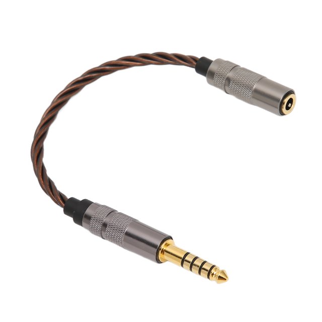 4.4mm Balanced Male To 3.5mm Stereo Female Headphone Cable Gold Plated 