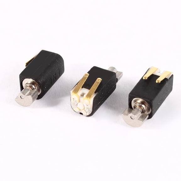4.4mmx4.4mmx8.2mm DC3V 2000RPM Miniature Electric Vibration Motor 3pcs
