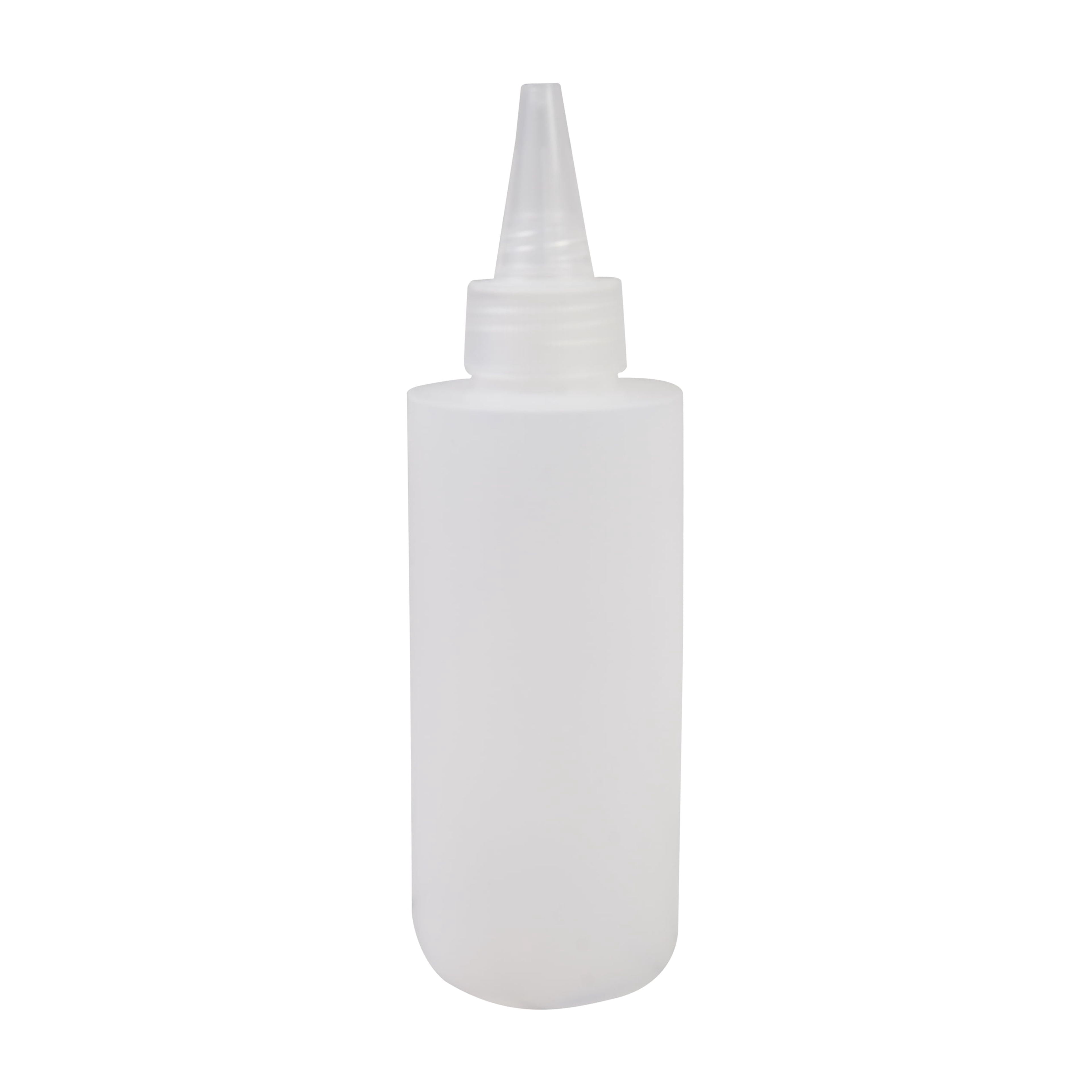 Artist's Loft 4.4oz. Squeeze Bottle - Clear Plastic Bottles with Caps - Ideal for Dispensing Paint, Glue, Inks, and Other Liquids - Reusable & Mess-Free Design, 24 Pack