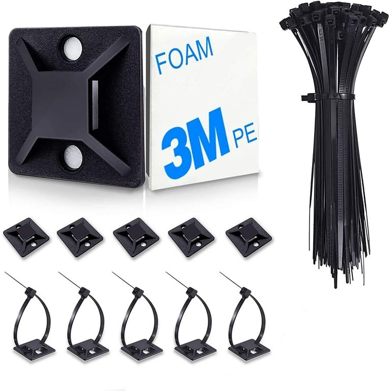 https://i5.walmartimages.com/seo/4-5-100-Pack-Zip-Tie-Mount-With-Cable-Ties-Self-Adhesive-backed-Mounts-For-Wire-Holder-Black-Cable-Management-Clips-Wall-Anchors_c1930c01-1536-4422-ac2d-afe42ffd438a.538d41c919f43f06f20ff3fa1c494929.jpeg?odnHeight=768&odnWidth=768&odnBg=FFFFFF