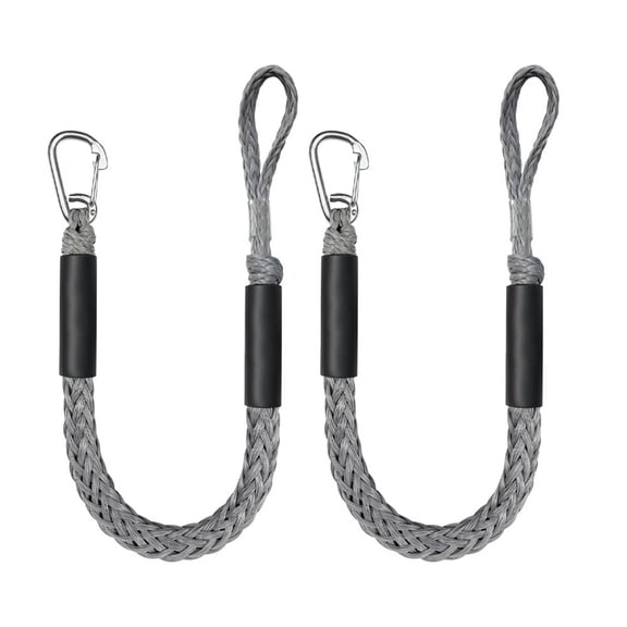4-5.5Ft 2Pcs Bungee Dock Line Mooring Rope Cords For Kayaks Boats Marines Stretch Retractable And Convenient Accessories
