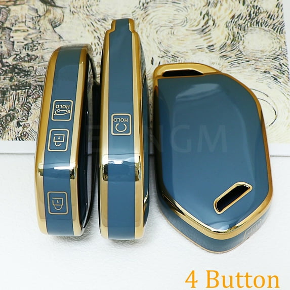 4/5/6/7/8/9 Bottons Car Smart Remote Key Case Cover for Kia Carnival EV9 Picanto GT Line 2025 Auto Shell Fob Holder Accessories