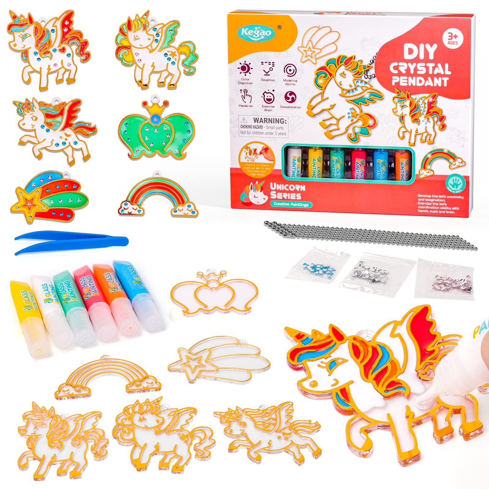 SUNNYPIG Arts and Crafts for Kids 5 6 7 8 Year Old Craft Kits for Girls Boys  Age 10 Art Set Birthday Gifts for Kids 6-12 Art Set for Children Kids Age  5-10 Year Old Early Development & Activity Toys 