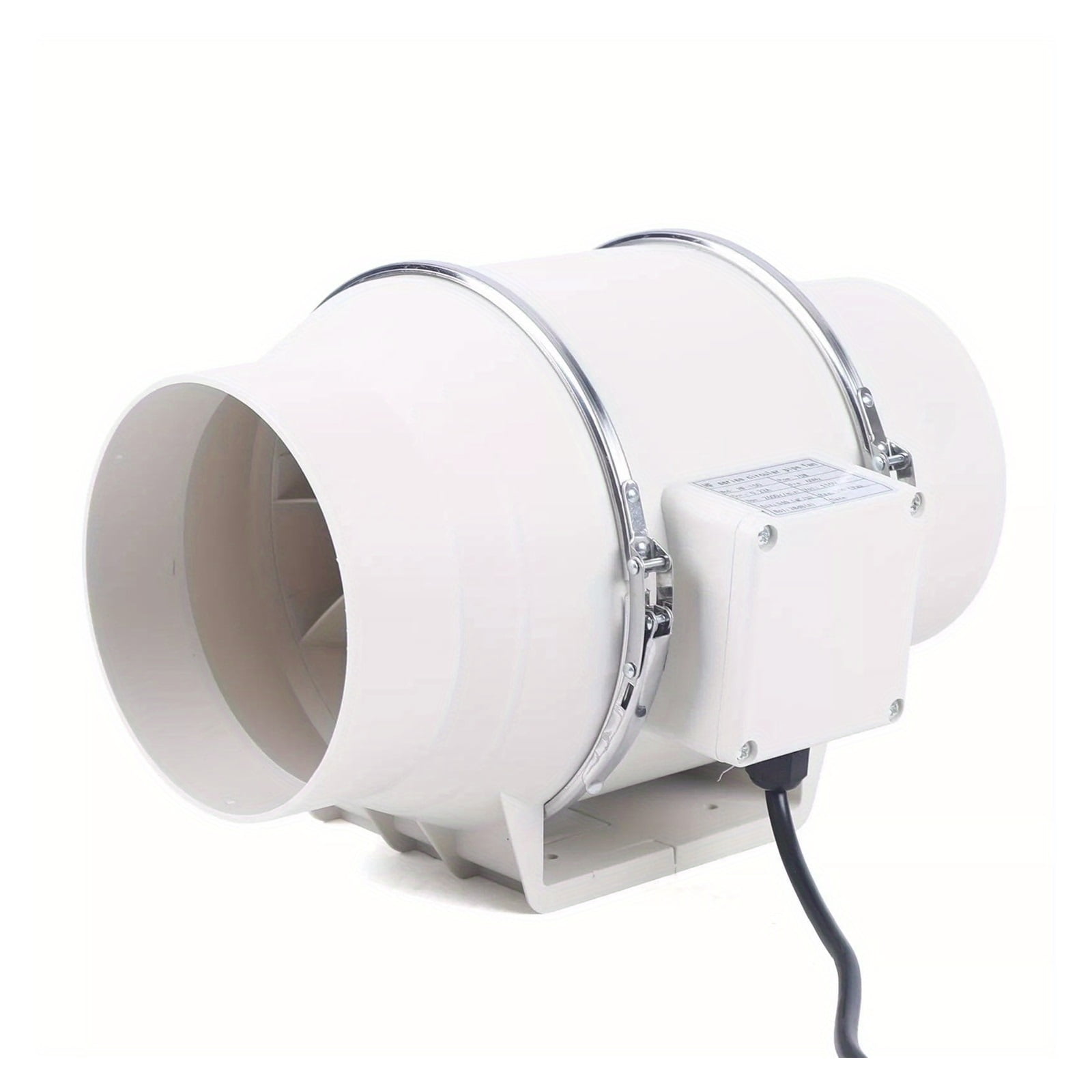4'' 5'' 6" Inline Duct Fan Ventilation Exhaust Blower Fans Quiet for Ducting ,Easy Installation