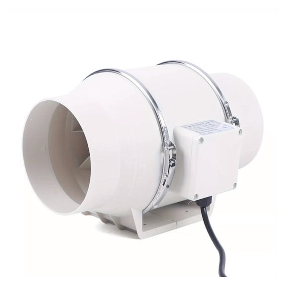 4'' 5'' 6" Inline Duct Fan Ventilation Exhaust Blower Fans Quiet for Ducting - Quiet Ventilation