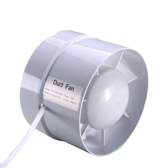 4/5/6 inch Silent Ventilation Air Vents Ventilator Extractor Exhausted Extractor Fan Ventilator Bathroom Kitchen Washroom ,High Performance