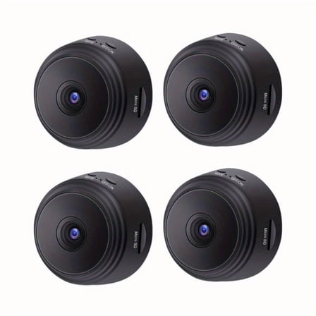 4/5/6pcs Remote Monitoring Camera, 1080P HD, 2.4G Wifi, Wide-Angle Monitoring, Remote Viewing, with Battery (), Used for Home Security Wifi Monitoring Camera