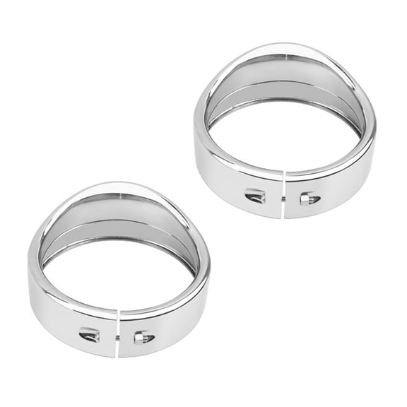4.5'' 7" Headlight Visors Trim Rings Head Lamp Decorate Accessories Motorcycle Headlamp Frenched Rings