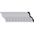 thumbnail image 1 of 4 5/8"H x 2 7/8"P x 5 1/2"F x 94 1/2"L, (1 3/8" Repeat) Dentil Crown Moulding, 1 of 14