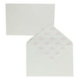 thumbnail image 1 of 4 5/8" x 6 1/4" (A6 Size) Envelopes 25 Pack Thick Bright White Vellum Finish Lick and Stick Envelopes, 1 of 8