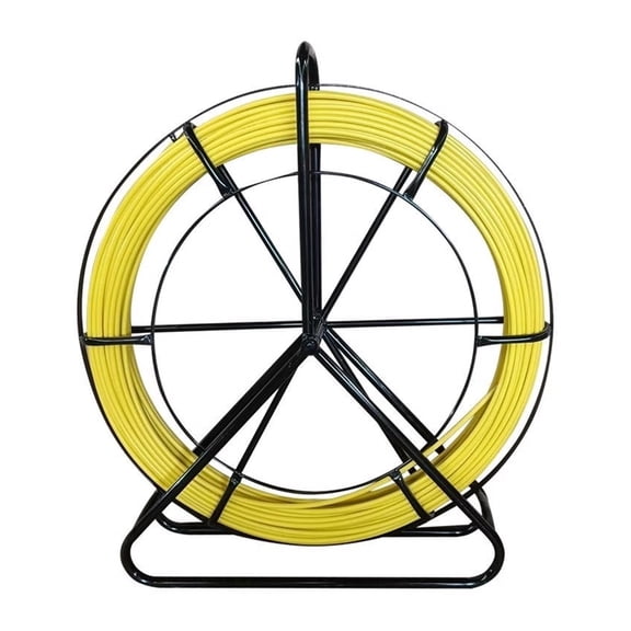 4/5/8mm 100m Electrician Wire Threading Machine Fiberglass Wire Cable Running Rod Fish Tape Rodder Cable Unclogger Leader