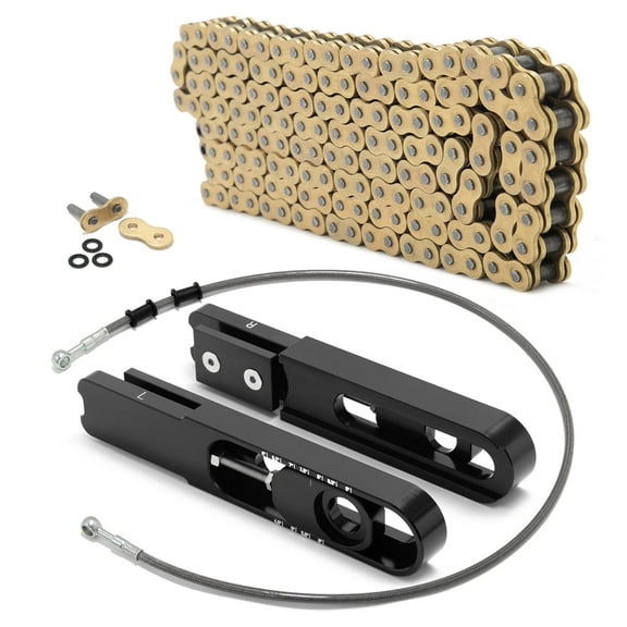 4.5"-9" Swingarm Extensions Brake Line Chain For Suzuki GSX-R 1000 GSXR1000 2011-2022