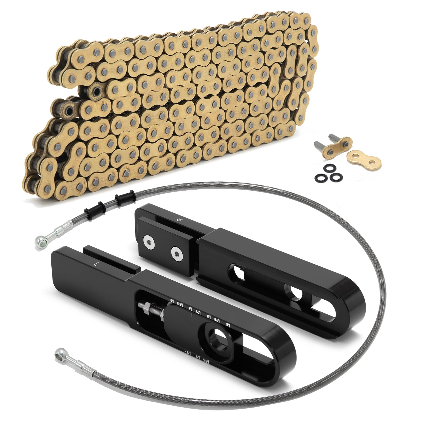 TARAZON Schwinge Verlängerung 4.5-9 Zoll Für Suzuki Hayabusa GSX1300R 1999-2007