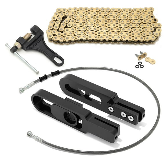 4.5-9" Swingarm Extensions Brake Line Chain Remover for Yamaha YZF-R1 1998-2003