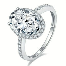 Blekii Clearance! Luxury Ladies Wedding Ring Proposal Engagement Ring ...