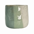 thumbnail image 1 of Admired by Nature ABN5E197-GRN 4.5' Ceramic Flower Planter, Ceramic Pot Planter, Plant Home Dcor, Green, 1 of 1