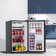 4.5 Cu. Ft. Compact Refrigerator | Single Door Mini Fridge with Energy-Efficient & Quiet Operation,Ideal for Dorm, Office, Bedroom, Kitchen, Bar