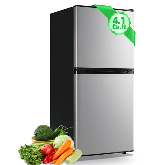 Picture Idea: Demuller Mini Refrigerator 4 5 Cu Ft Double Door Fridge