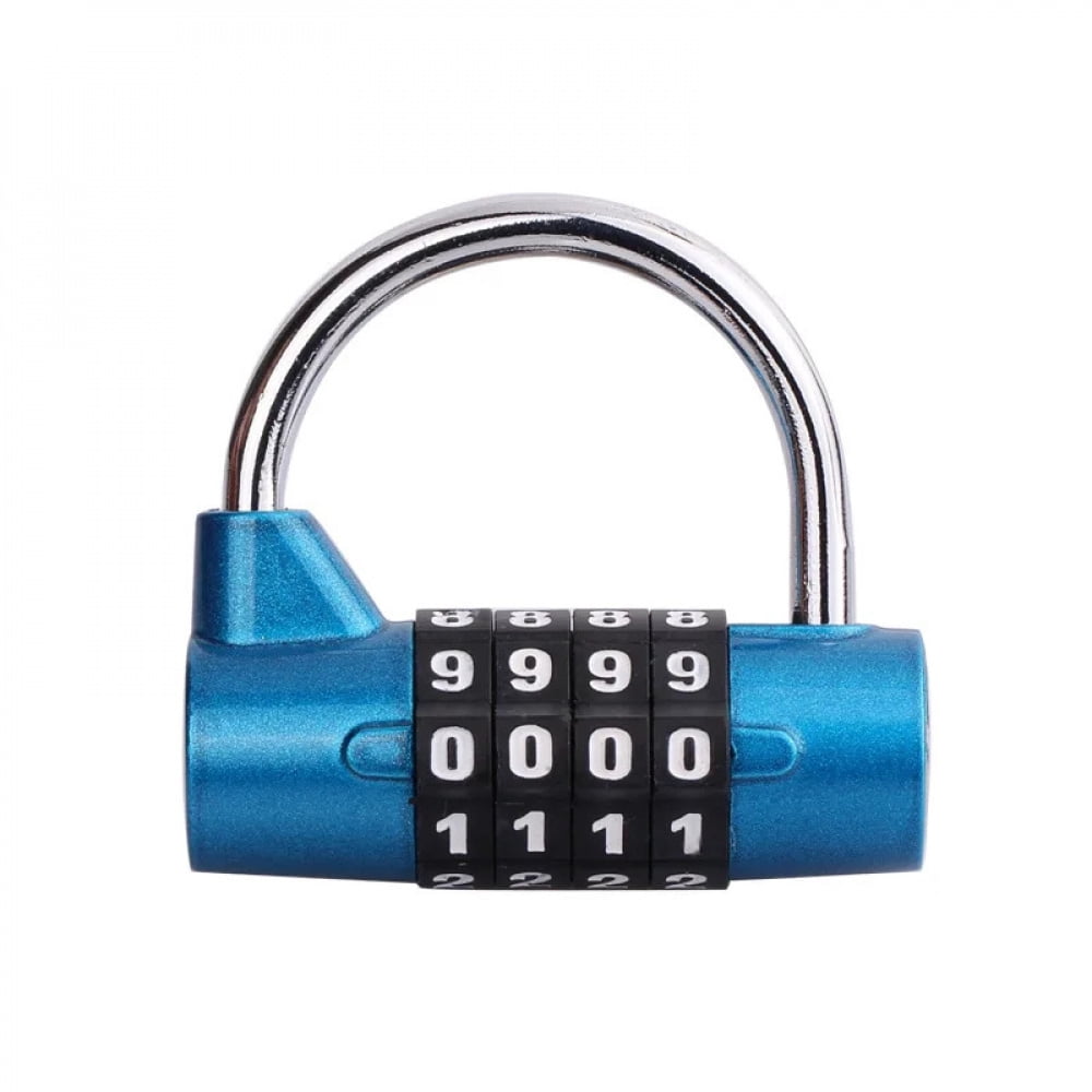 Combination Code Padlock 4,5 Digit Number Combination Travel Password Lock Combination Padlock ...