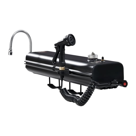 4.5 Gal Roof Rack Water Tank Portable Water Tank with Splash-Guard Panel