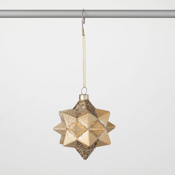 4.5"H Sullivans Multipoint Gold Star Christmas Ornament