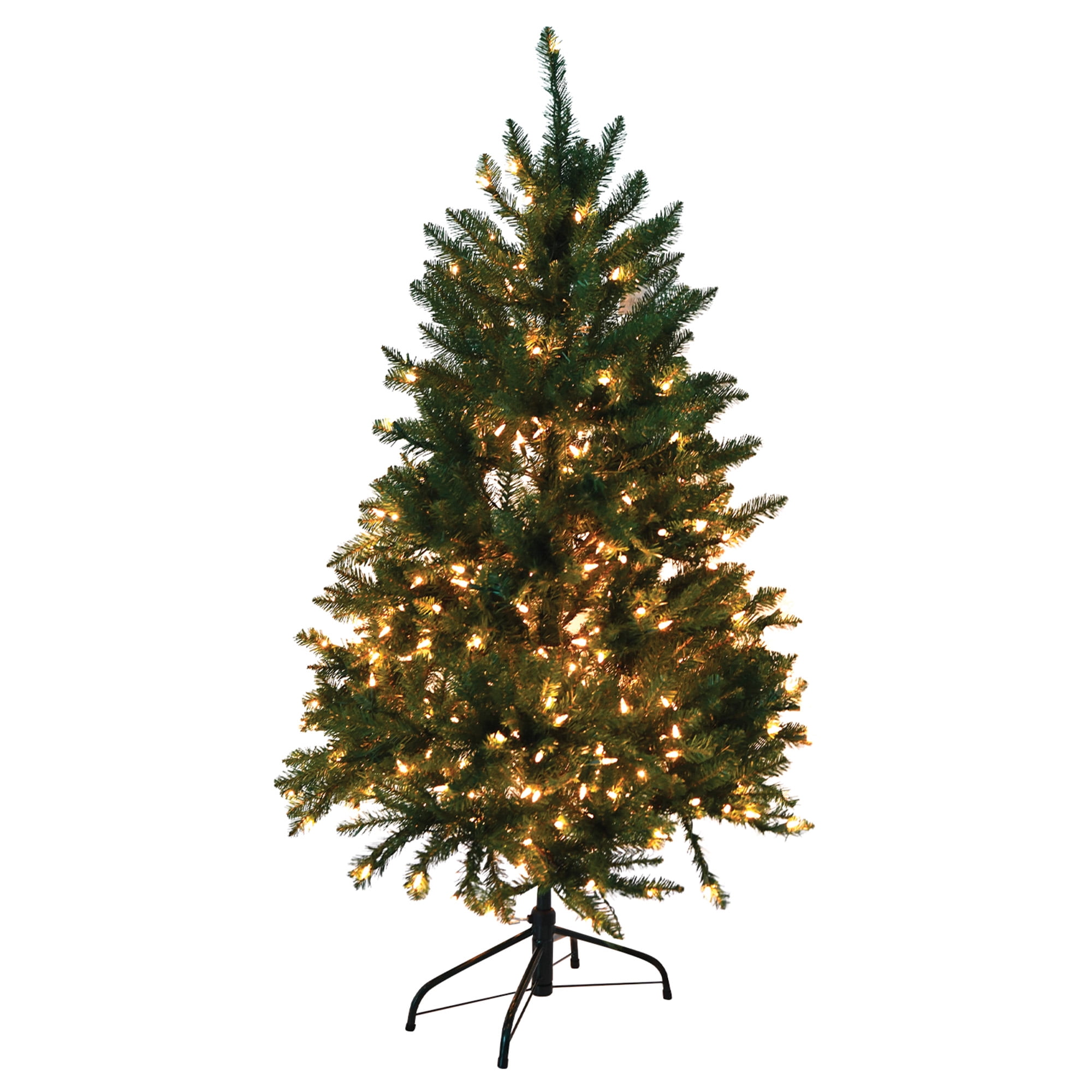 4.5 ft Hinged Tree with 300 Clear Lights