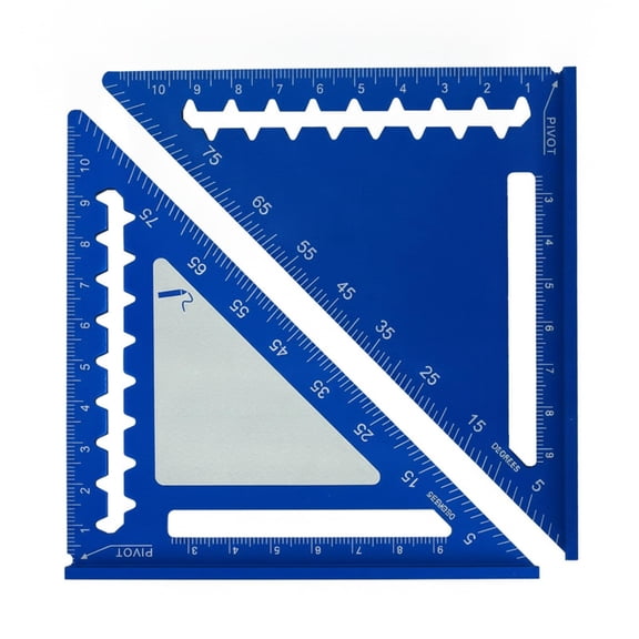 4.5 Inch Aluminum Alloy Mini Carpenter Square for Quick 90-Degree Layouts