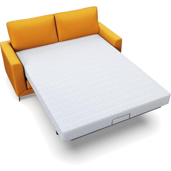 4.5 Inch Cold Gel Memory Foam Replacement Mattress for Sleeper Sofa and Couch Beds,Full Size,CertiPUR-US Certified,Washable Cover(Sofa Not Included) Generic Dimensions