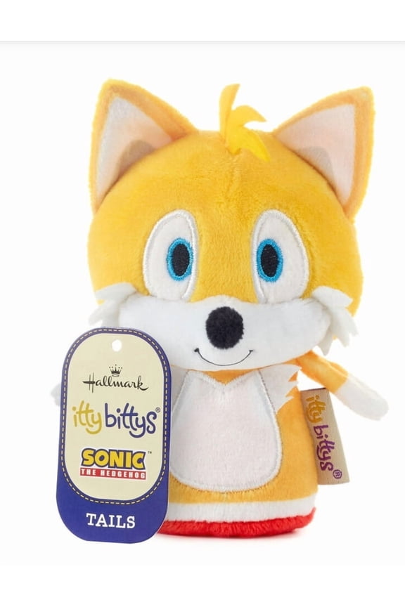 4.5 Inch Hallmark Sonic the Hedgehog Tails Itty Bitty Plush