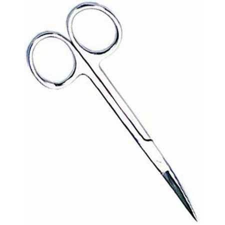 4.5-Inch Iris Scissors - Curved Blades (ToolUSA: SC-75452)