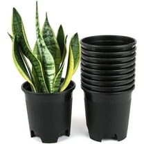 Cotta Planters 4.5 Inch Nursery Pots 10-Pack 0.35 Gallon Plastic Planters Greenhouse supplies