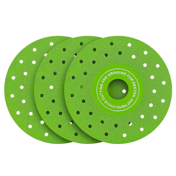 4.5 Inch Rock Slab Grinding Disc 3-Pack, Diamond Cutting Wheel for Angle Grinder, Ultra-Thin Blade for Marble, Granite, Tile, Stone and Glass CD-01