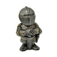 thumbnail image 1 of 4.5 Inch Small Armored Medieval Knight with Sword Statue Figurine, 1 of 1