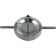 thumbnail image 1 of 4.5 Inch Stainless Steel Dumpling Maker, Pierogi Maker, X-Large Ravioli Mold, Empanda Press for Chinese Dumpling, Pelmeni, Wraper Dough Cutter, Jiaozi Making Device, Pie Maker Machine with Long Handle, 1 of 5