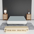 thumbnail image 1 of 4.5-Inch Sturdy Box Spring for Mattress Support-Durable and Easy to Assemble Natural Wood Foundation for Twin, White, 1 of 5