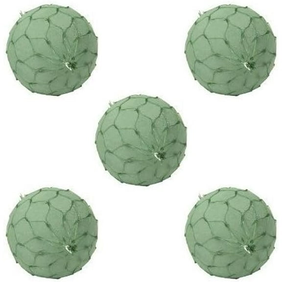 4.5" Netted Oasis Floral Foam Spheres (Pack of 5)